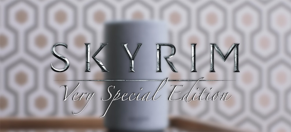 E3 2018: Skyrim comes home, to your Amazon Alexa