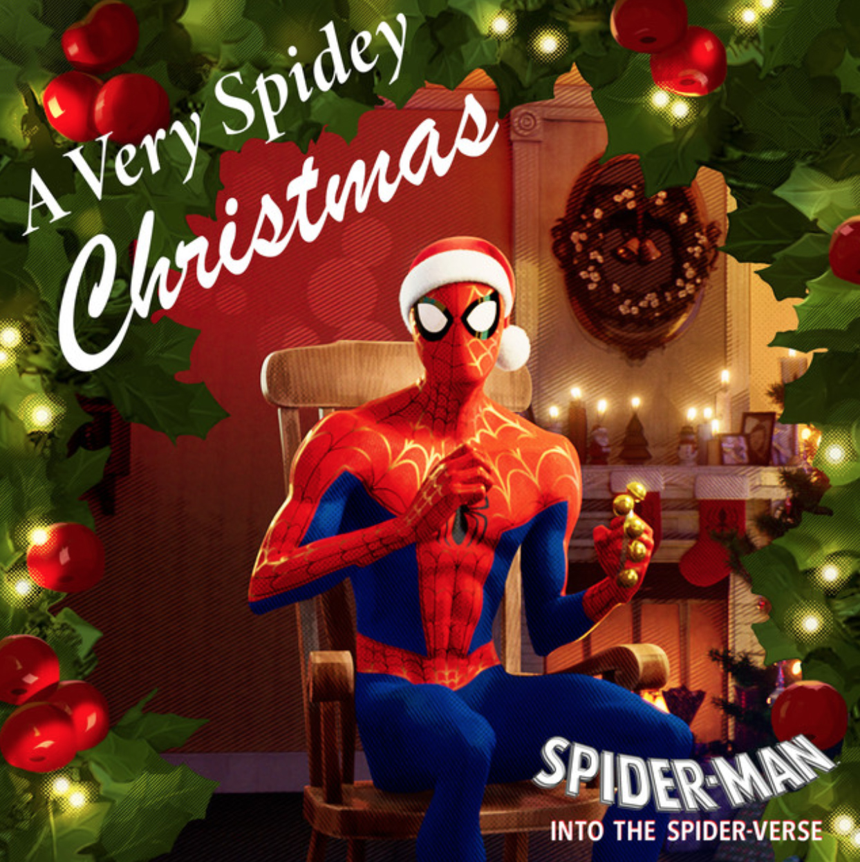 Into the Spider-Verse’s Christmas Album is available to stream in real life