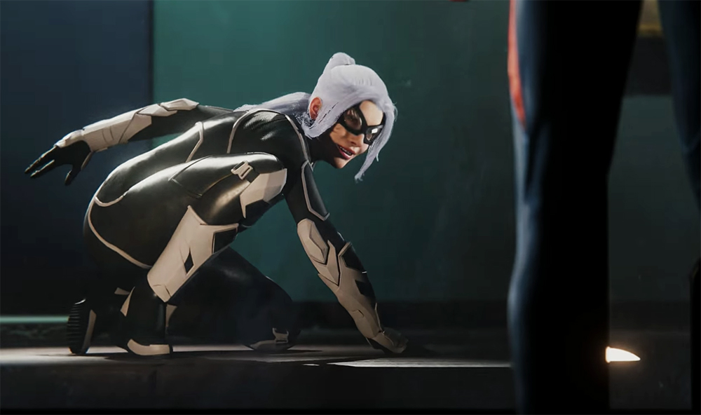 Spider-man’s first DLC, The Heist, features Black Cat