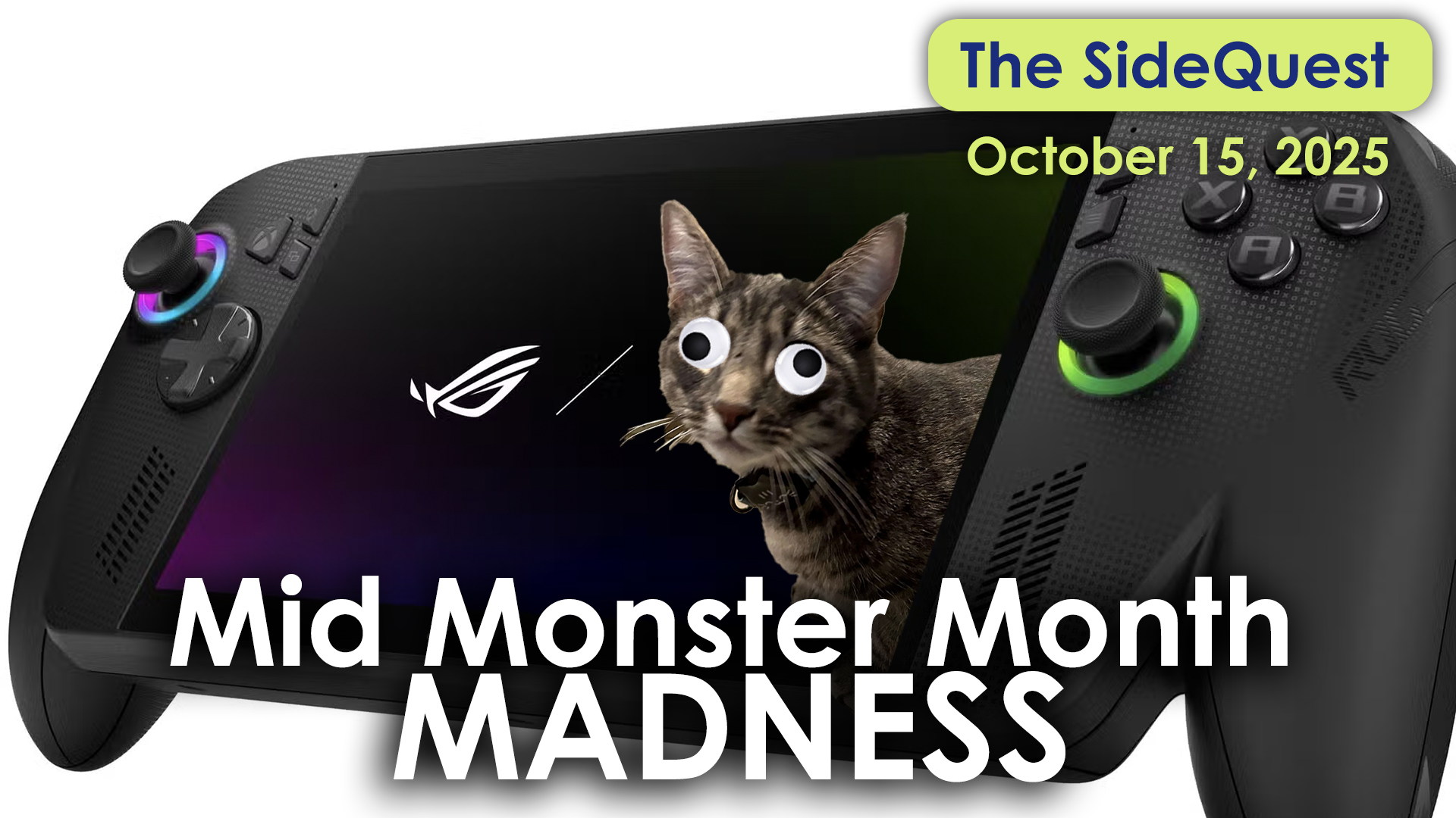 The SideQuest LIVE! October 15, 2025: Mid Monster Month Madness