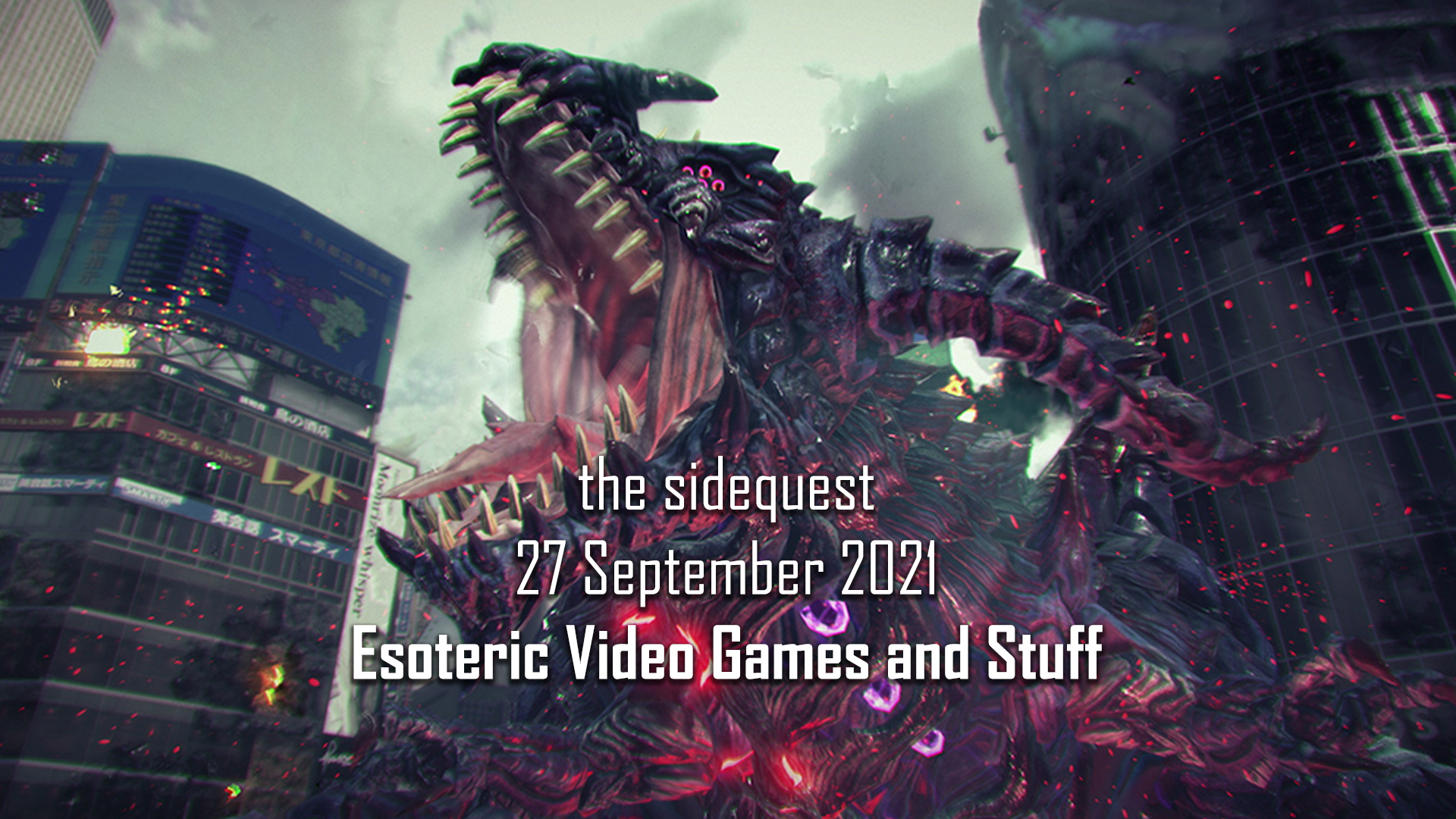 The SideQuest LIVE! September 27, 2021: Esoteric Video Games and Stuff
