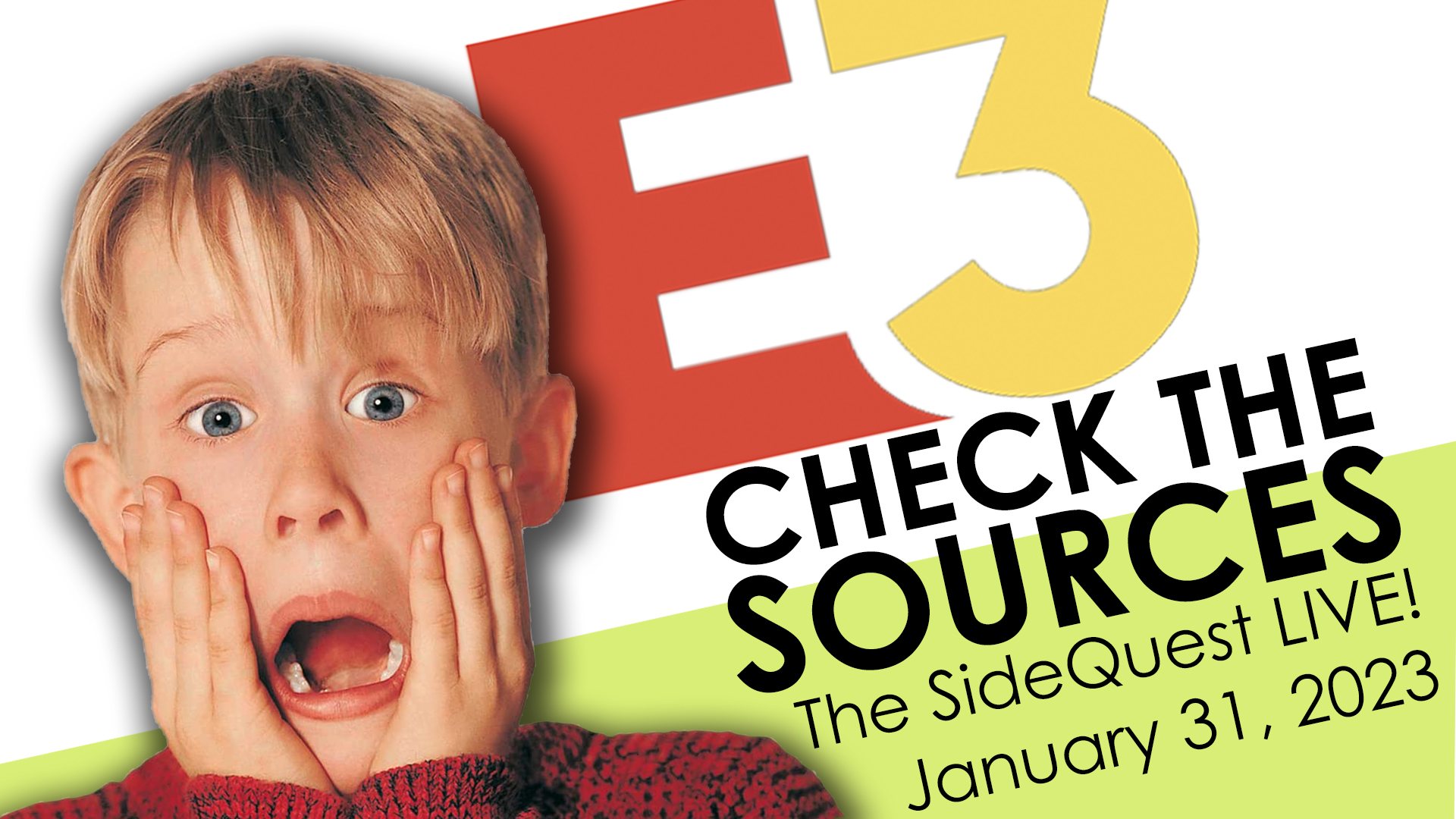 The SideQuest LIVE! January 31, 2023: CHECK THE SOURCE