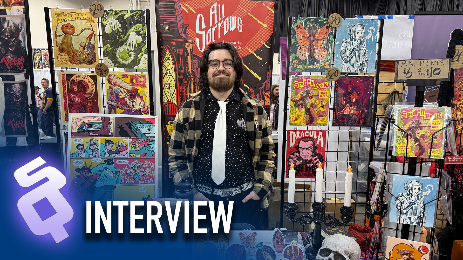 Sean Peacock at Motor City Comic Con 2024 [Interview]