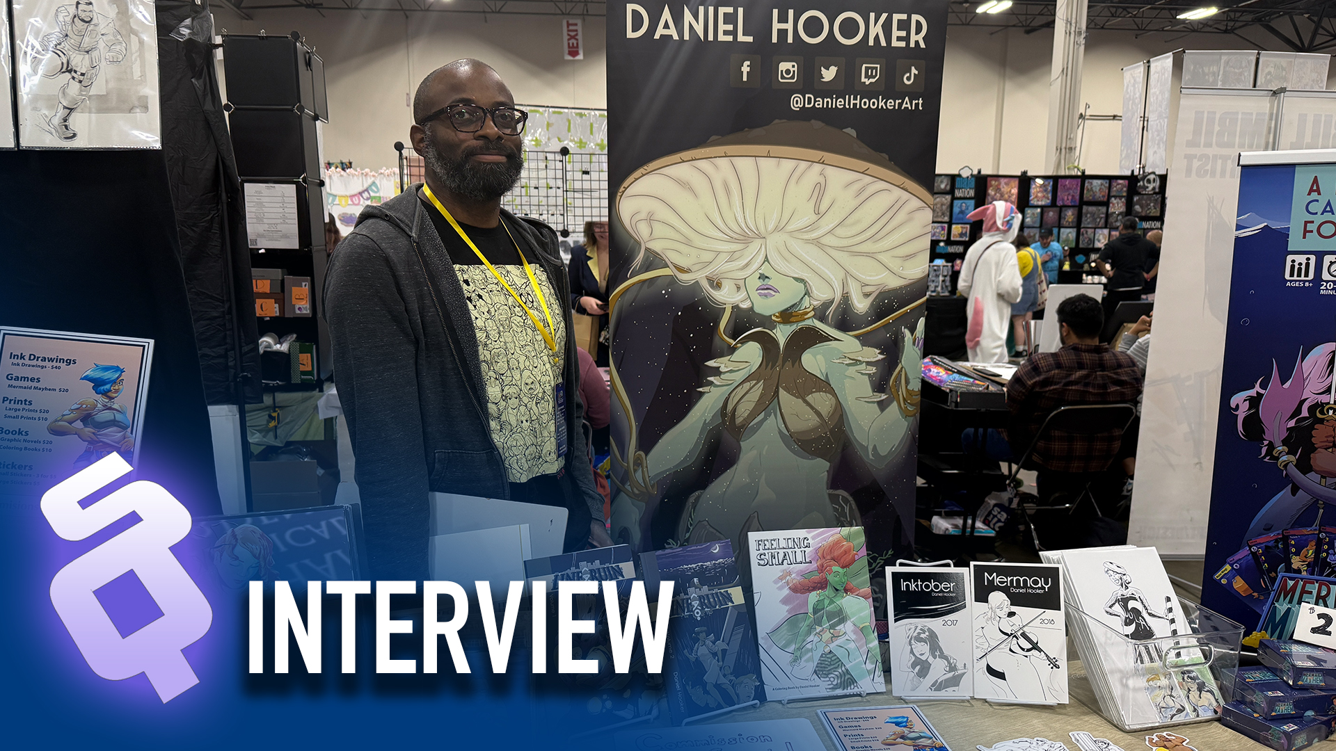 Daniel Hooker at Motor City Comic Con 2024 [Interview]