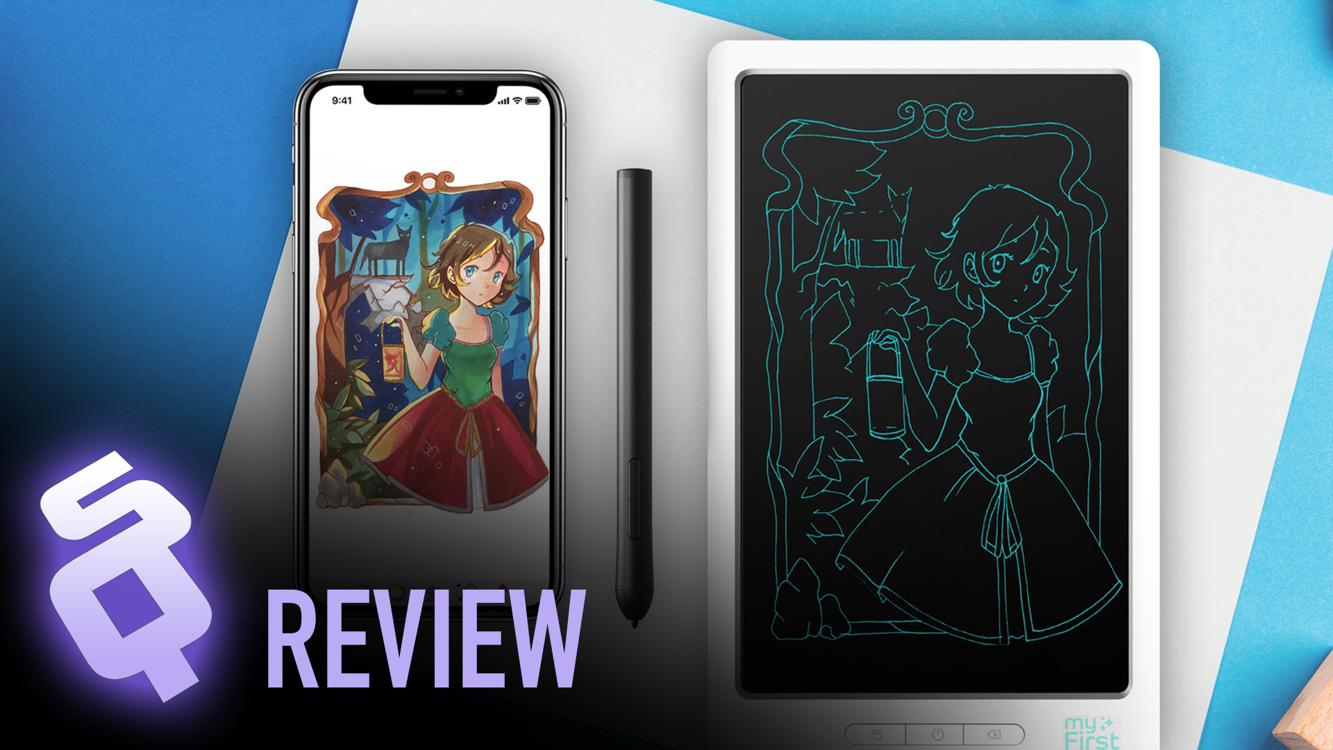 Hardware Review myFirst Sketch Book Tablet SideQuesting