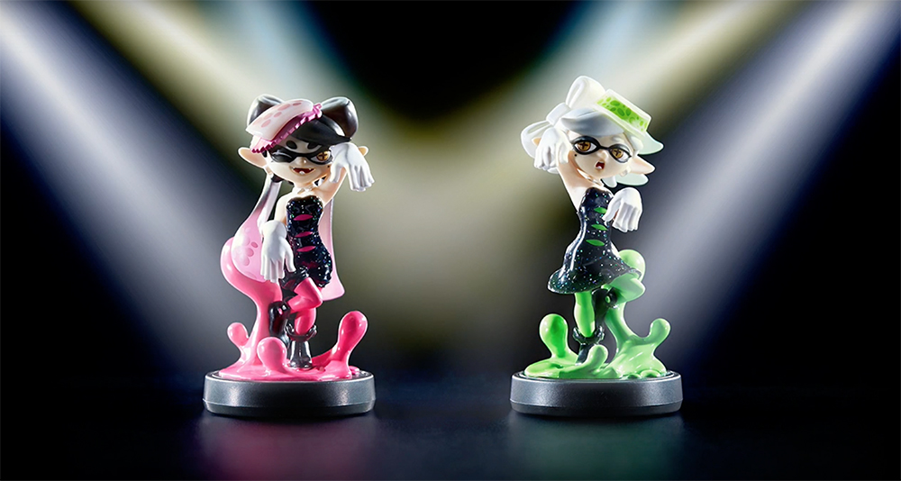 Nintendo reveals more Splatoon amiibo, including the Squid Sisters
