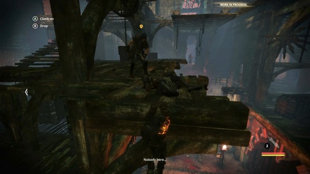 Styx Hanging On Ledge