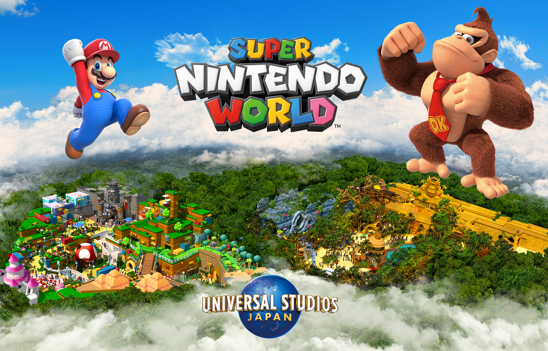 Super Nintendo World reveals Donkey Kong theme park expansion