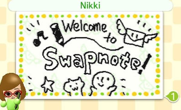 Swapnote Nintendo 3DS Messaging App