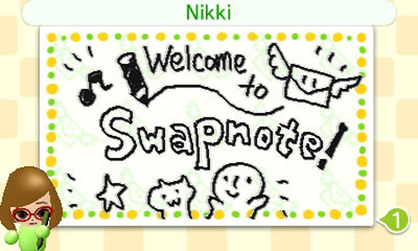 Nintendo’s SwapNote 3DS app now available for free download from eShop