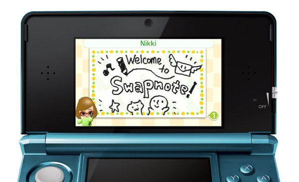 Nintendo 3DS Swapnote uses