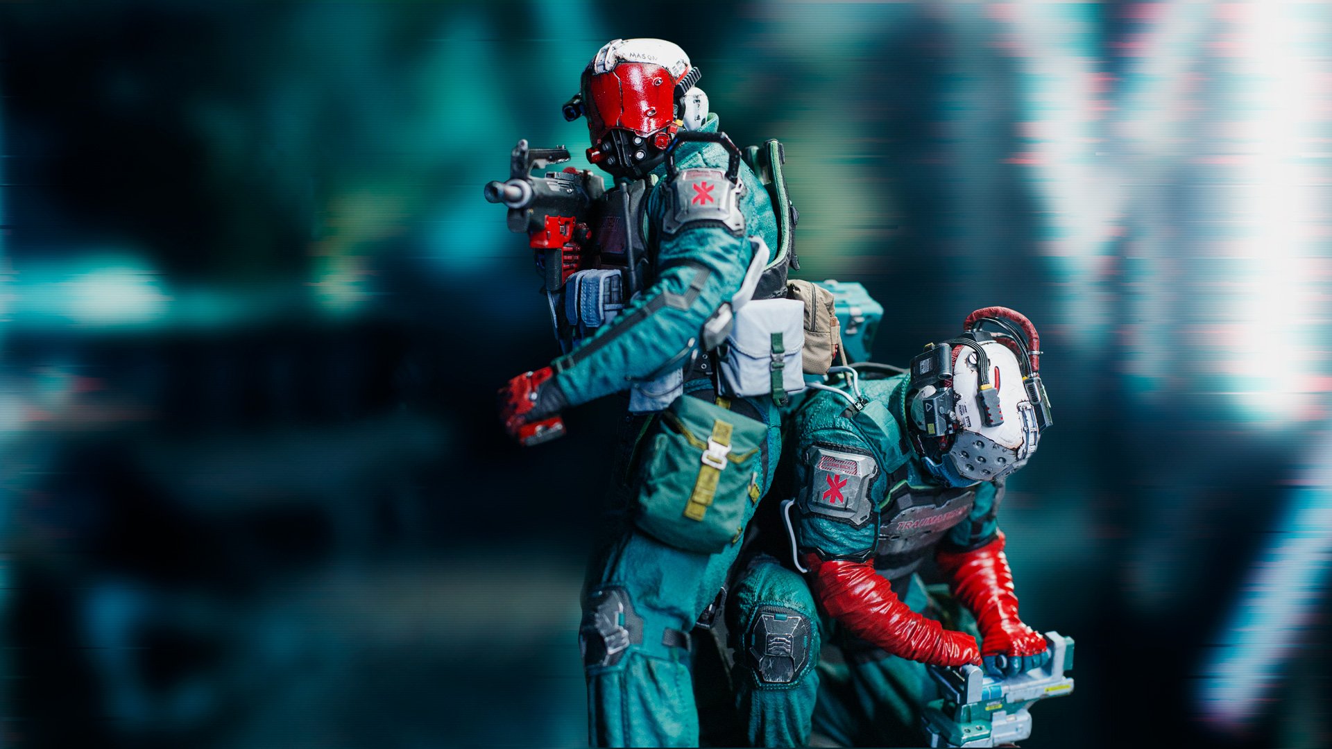 Cyberpunk 2077 Trauma Team figures now available for pre-order.