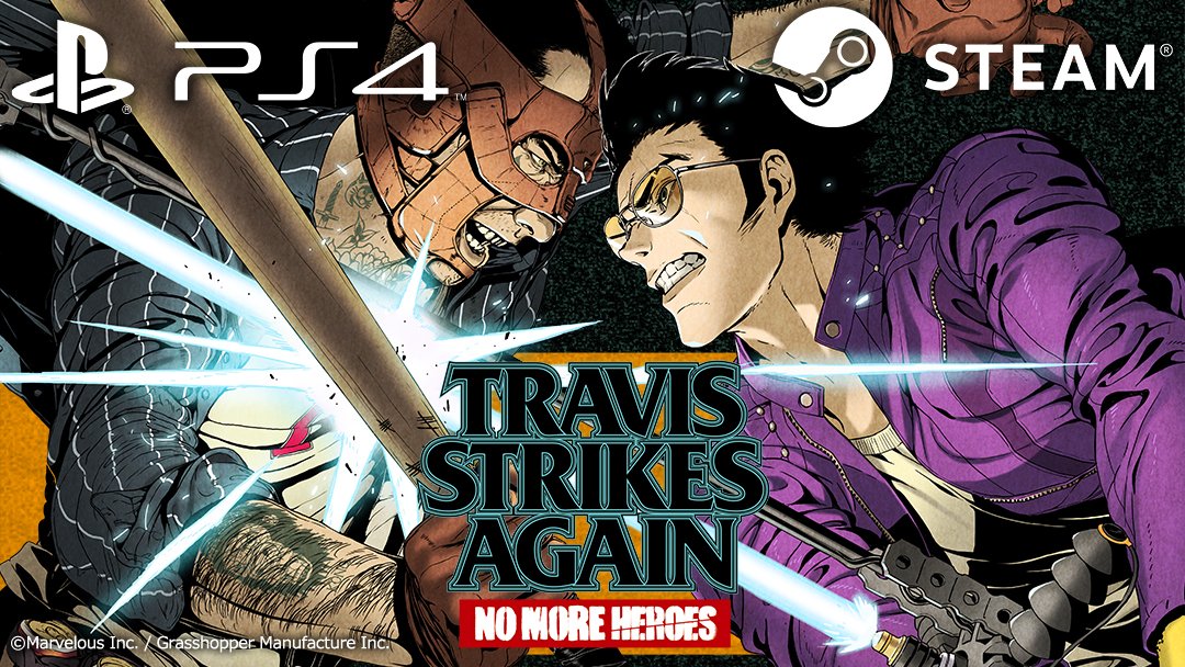 Travis Strikes Again: No More Heroes coming to PS4 & PC – SideQuesting