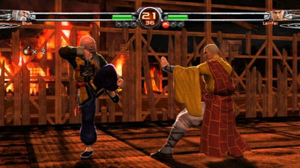 Virtua Fighter 5 Final Showdown screen