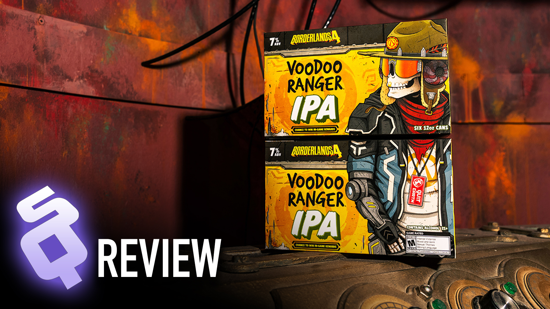 Voodoo Ranger Borderlands 4 IPA beverage review