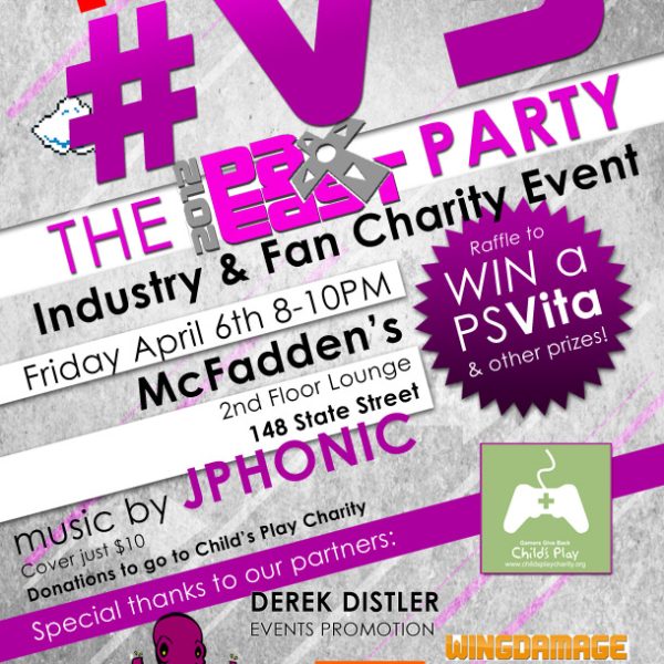 The #VS PAX East 2012 party!