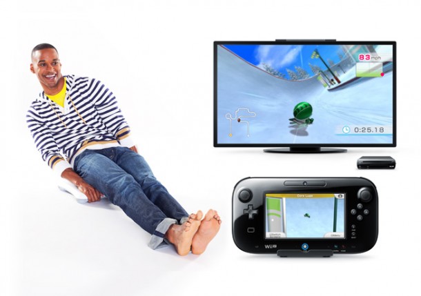 Wii Fit U luge race