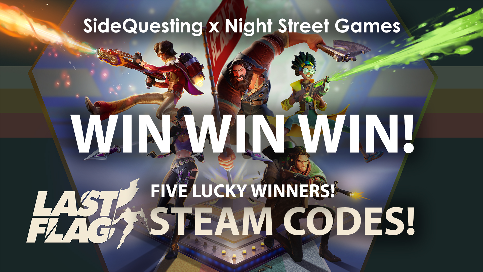 WIN! Game codes to LAST FLAG from Night Street Games (Giveaway)
