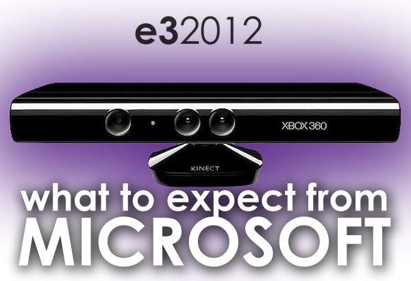 Microsoft Xbox 360 and Kinect at E3 2012