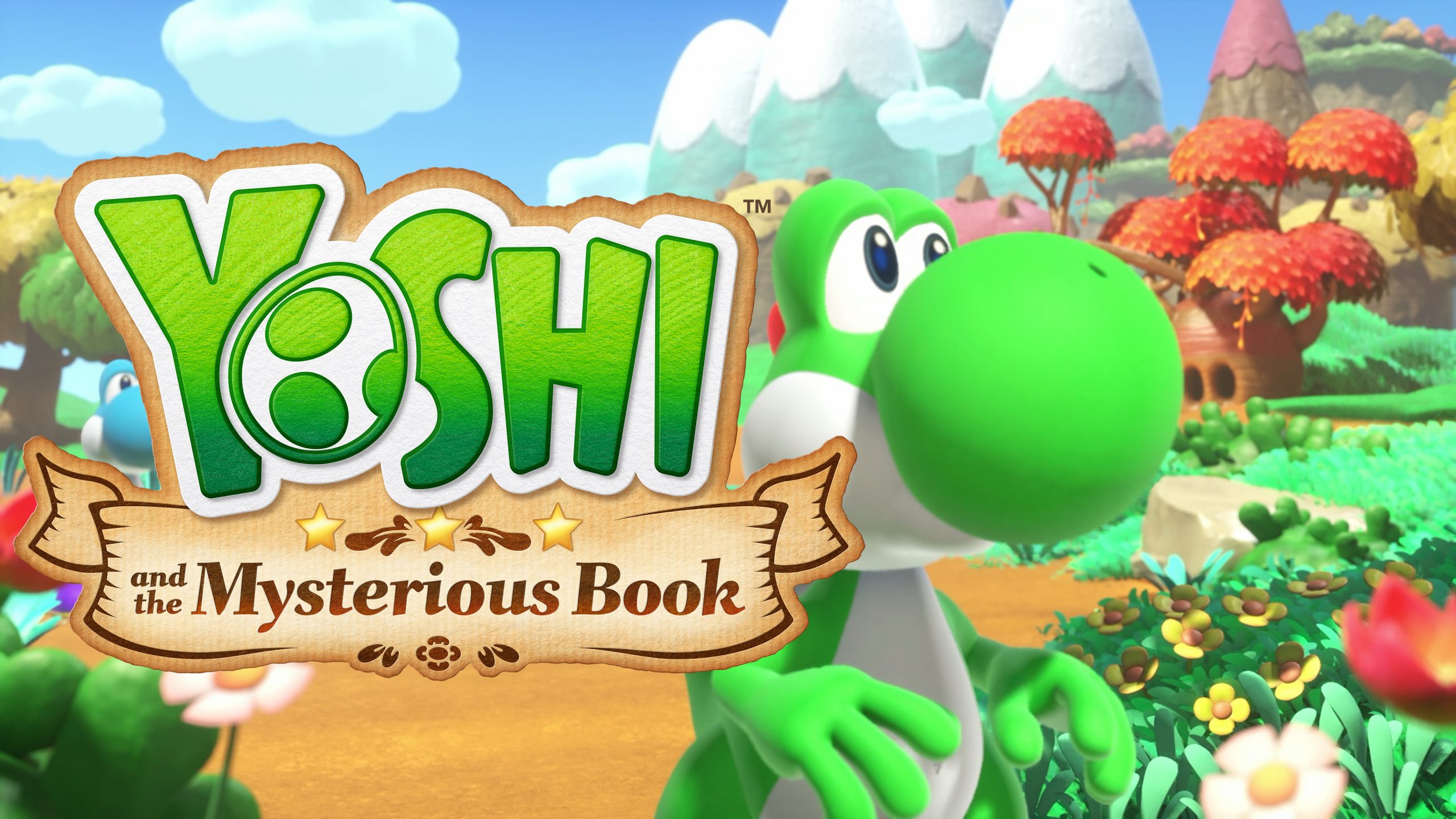 Yoshi rides again in the Mysterious Book